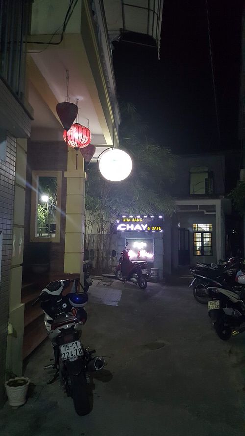 Signage at An Nhien in Hue