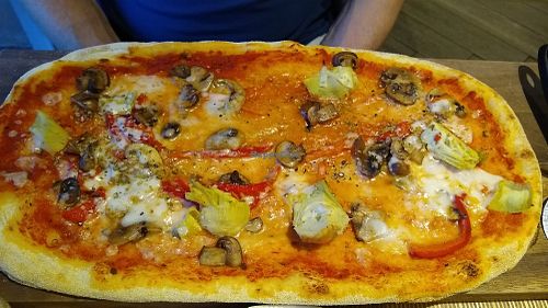 Pizza at ASK Italian in Scarborough