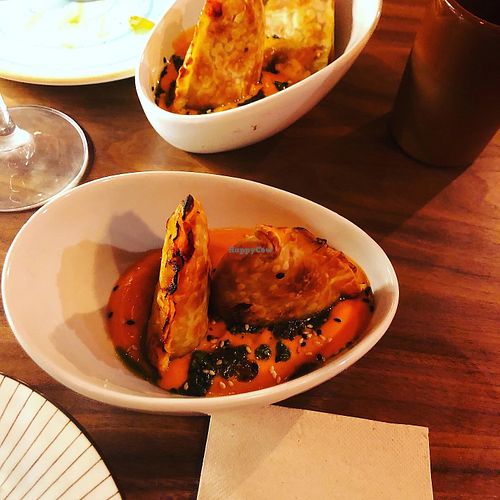 The best empanadas I ever had, they should make them a main!  at Lluvia in Alicante