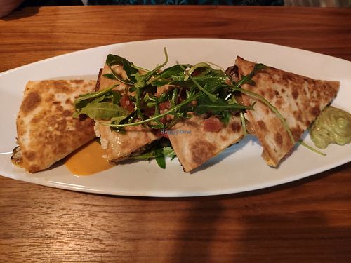 Quesadillas at Lluvia in Alicante