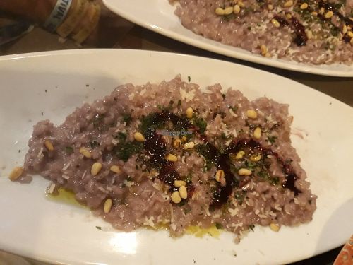 Risotto at Lluvia in Alicante