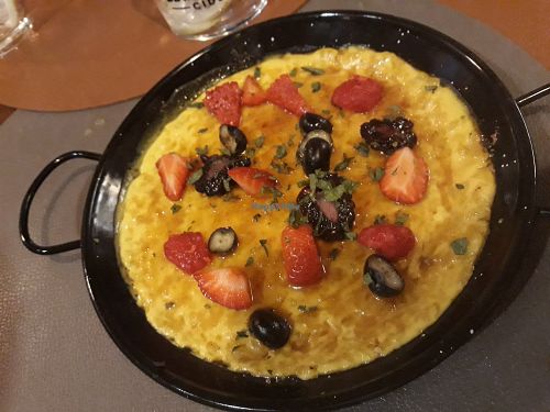 The best dessert ever at Lluvia in Alicante