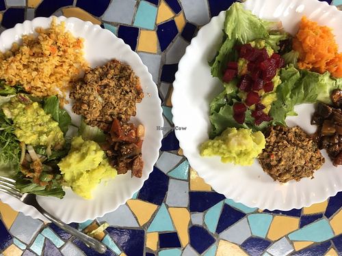 Vegan lunch buffet at Espaço Nutrir - Corpo Mente Espirito in Florianopolis