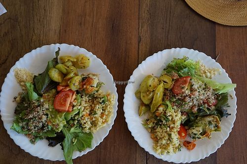 Vegan lunch buffet at Espaço Nutrir - Corpo Mente Espirito in Florianopolis