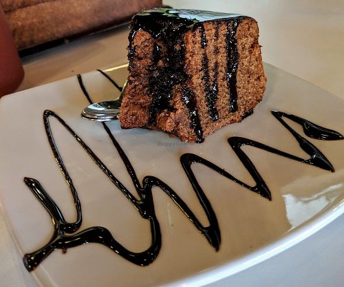 Chocolate Cake at Dulce Albahaca Deli Restaurant in Quito