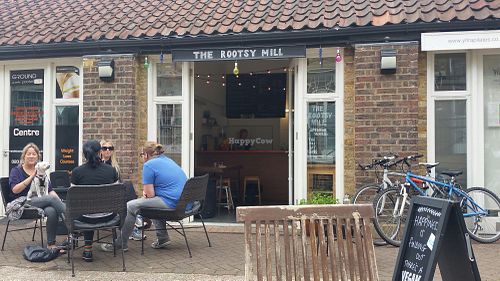 Outside at The Rootsy Mill in South West London