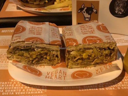 Sandwich of the month at Vegan Heart in Sorocaba