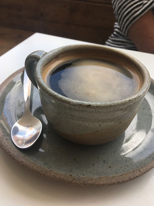 Nice coffee! at Brew & Tucker in Frodsham