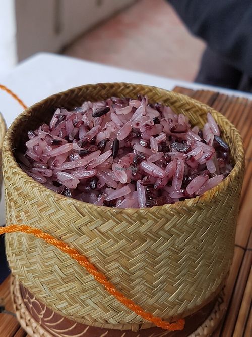 Rice  at Bamboo Tree Lao Cooking School and Restaurant in Luang Prabang
