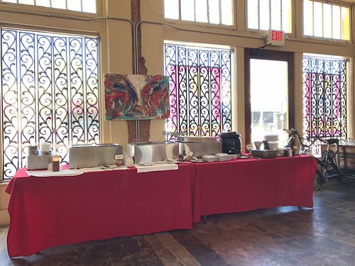 buffet  at Hot Damn Tamales in Fort Worth