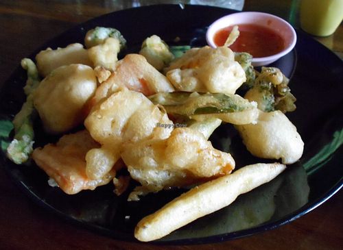 Blue Diamond 27 Chiang Mai, Veggie Tempura at Blue Diamond in Chiang Mai