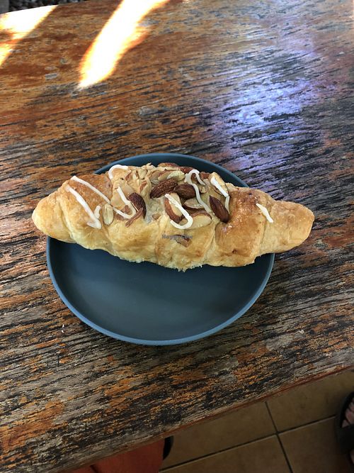 Almond croissant   at Blue Diamond in Chiang Mai