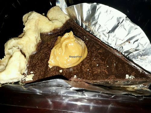 Vegan peanut butter pie at Blue Diamond in Chiang Mai