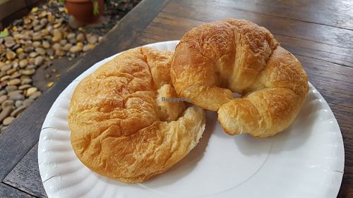 Vegan croissants at Blue Diamond in Chiang Mai
