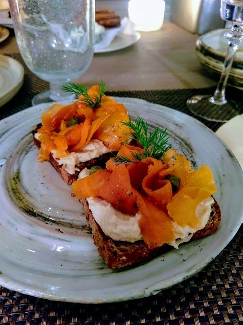 some carrot thing with nut cheese. It was dope.  at Mandala in Belgrade