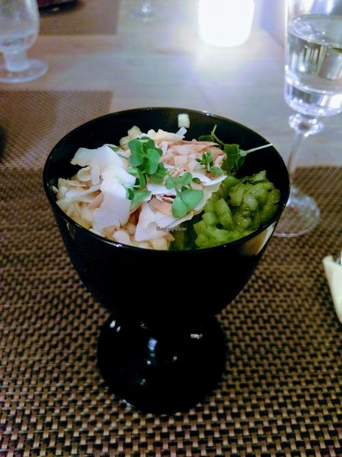 Chia seed pudding  at Mandala in Belgrade