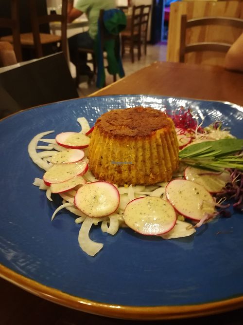 Tortino di ceci at ErbOsteria in Trieste