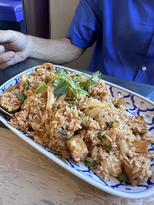 Tom Yum fried rice. Very good!  at Sawasdee Thai Cuisine in Ventura