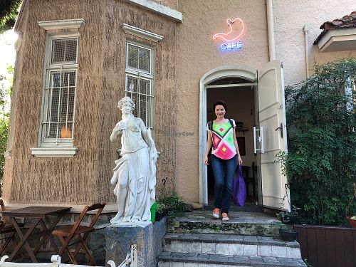 Entry at Estomago Cafe Vegano in Porto Alegre