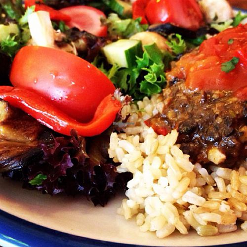 sloppy joe at Las Vegan Cafe in Collingwood