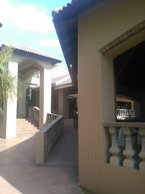 Typical Italian architecture at Da Vicenzo in Johannesburg