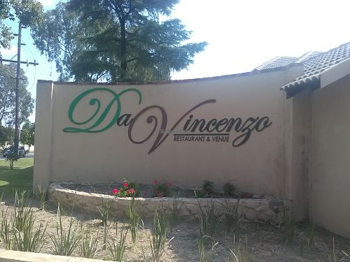 Entrance at Da Vicenzo in Johannesburg