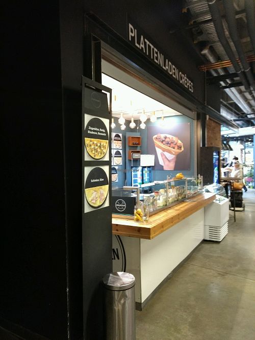 crepes at Plattenladen Crepes in Hamburg