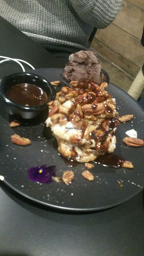 Another vegan waffle  at Black Waffle in Northcote