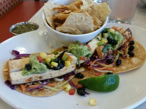 tacos at LYFE Kitchen in Playa Vista
