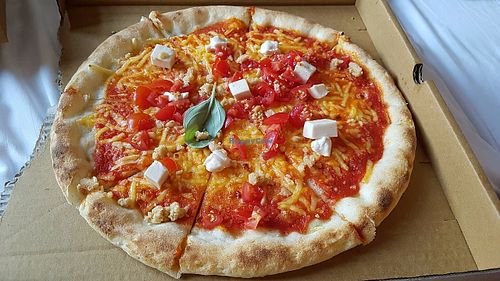 Love Pizza with Brie at Mastino V in Amsterdam