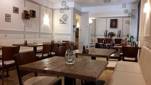 Seating area at Chi Oh in Berlin