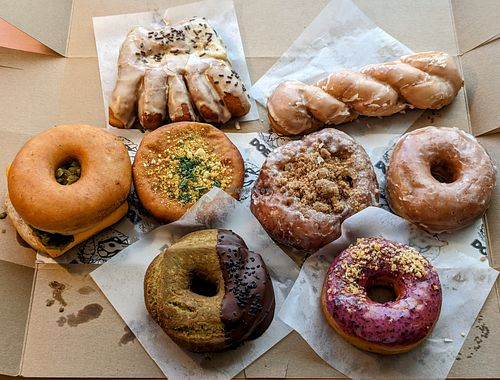  at Doe Donuts in Portland