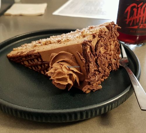 Nutwave cake at Attila Hildmann Organic Snackbar I in Berlin