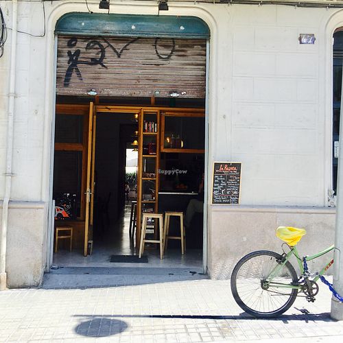 view from outside at La Raposa del Poble Sec in Barcelona