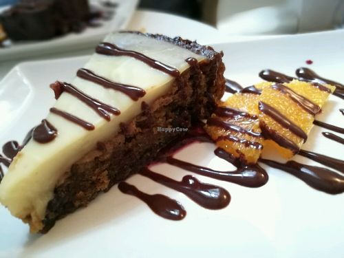 Torta limonchelo chocolate. rico! at La Raposa del Poble Sec in Barcelona