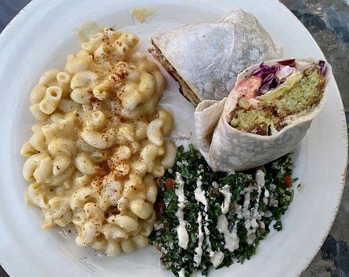 Falafel Wrap at Moab Kitchen in Moab