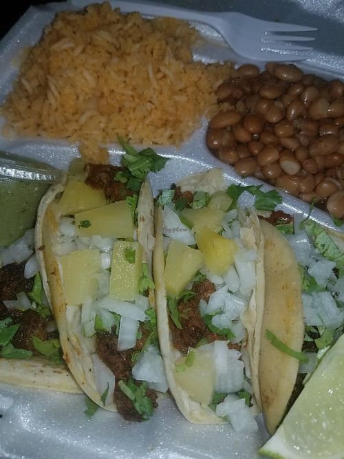 Taco plate!   at Lady Go-Go's in Monroe