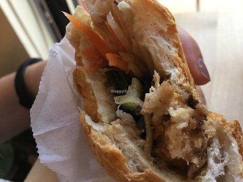 Tofu banh mi  at Pho Co. in Portland