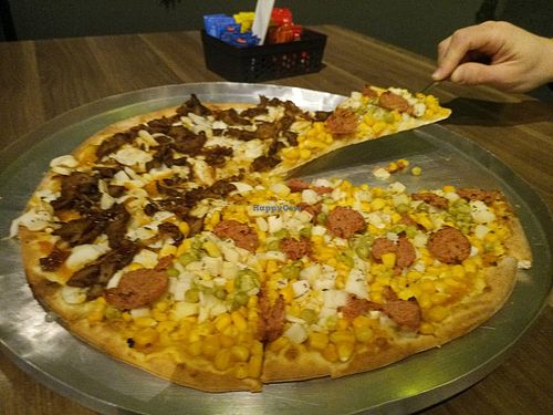 Half paulista, half da casa at Opte Pizzas in Curitiba