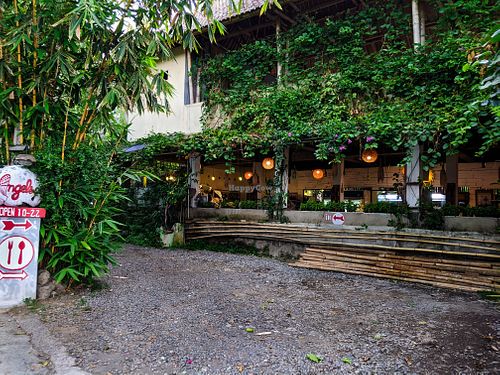 Outside of 9 Angels Warung at 9 Angels Warung in Ubud