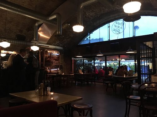 inside/seating at Jack's Bar in South East London