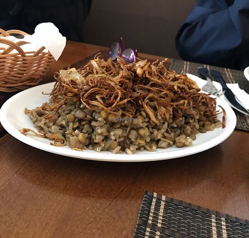 Mjadra at Emporio Arabe in Sao Paulo