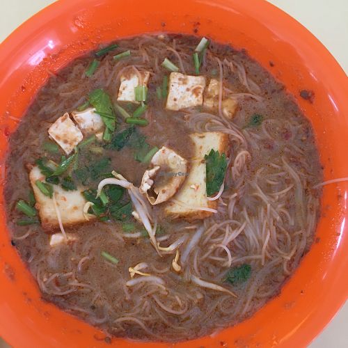 Mee Siam at Simply Vegetarian - Food Stall in East Singapore