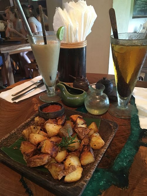 Rosemary potatoes at Atman Nourish Kafe in Ubud