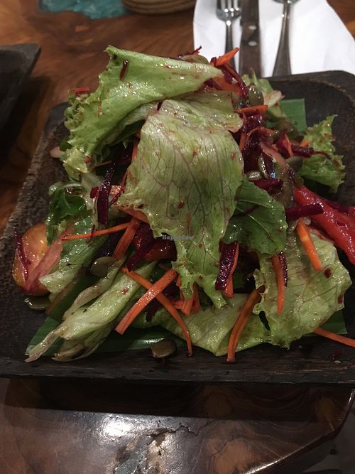 Salad at Atman Nourish Kafe in Ubud