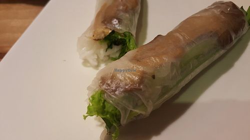 goi cuon (fresh spring rolls) at Vegan Kitchen in Ho Chi Minh City