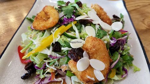 shrimp salad at Vegan Kitchen in Ho Chi Minh City