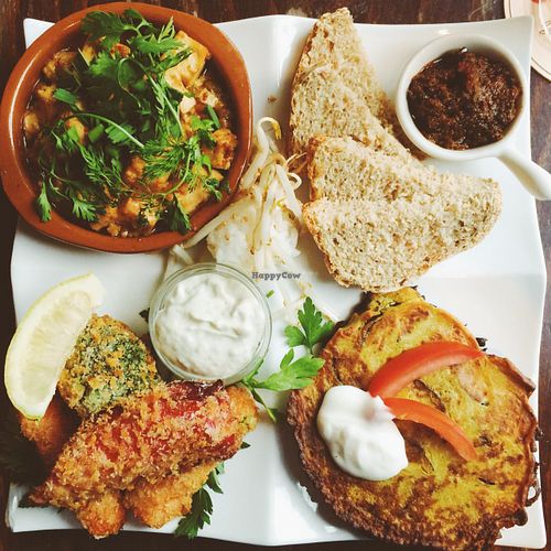 Starter mix main course at ACU in Utrecht