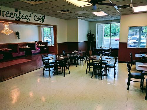 Partial view of the dining room. at Greenleaf Cafe in Toledo