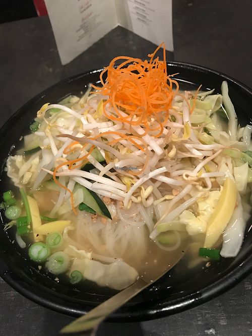 Noodle soup at DC Noodles in Washington